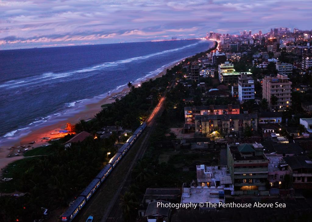 Apartmán The Penthouse Above Sea Dehiwala-Mount Lavinia Exteriér fotografie